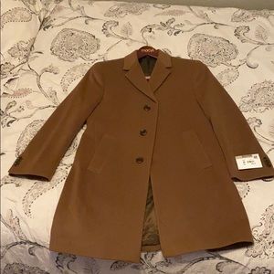 Reaction Kenneth Cole OverCoat Raburn Camel 36S